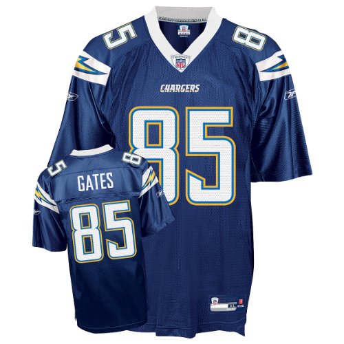 Reebok San Diego Chargers Antonio Gates Replica Jersey Small