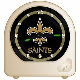 NFL New Orleans Saints Alarm Clock by