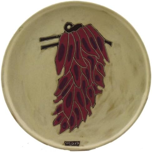 Mara Ceramic Stoneware 12 Inch Chilli Peppers Serving Plate