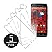Motorola Droid Maxx/Droid Ultra Screen Protector Cover, MPERO Collection 5 Pack of Clear Screen Protectors for Motorola Droid MAXX XT1080M / Ultra XT1080