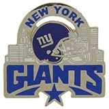 NFL New York Giants Star Pin 1 1/4"