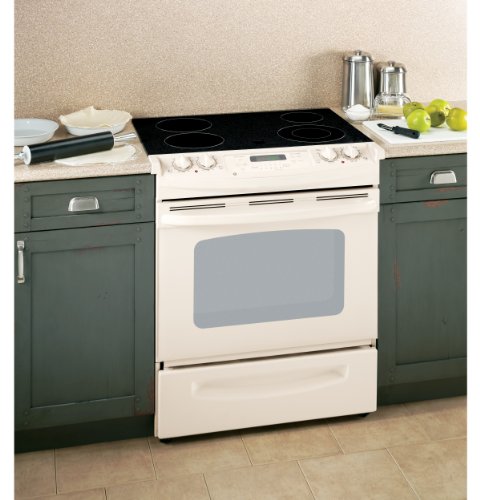 GE 30 In. Bisque Electric Range - JSP42DNBB