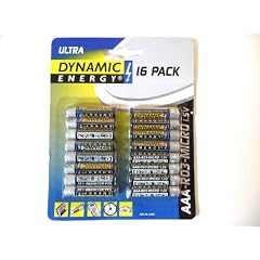 Dynamic Energy 16 Pack AAA-R03-Micro Batterien Ultra