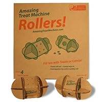 Amazing Treat Machine Rollers Interactive Toy for Cats and Small Dogs