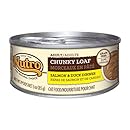 The Nutro Company Adult Cat Food with Chunky Loaf Salmon and Duck Formula, 3-Ounce