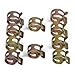 10 x 15mm Spring Clip Fuel Hose Line Water Pipe Air Tube Clamps Fastener by Generic