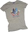 Team Power -- Justice League Crop Sleeve Fitted Juniors T-Shirt
