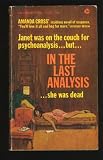 In the Last Analysis