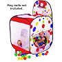 Easy Twist Pop-up Basketball Court Play Ball Tent House with Hoop