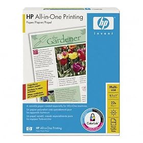 HP(R) All-In-One Printing Paper, 8 1 2in. x 11in., 22 Lb., 94 Brightness, Ream Of 500... by Hewlett-Packard