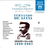Search : Fernando de Lucia Vol. 2 Lieder & Canzonen, Historical Recordings from 1911-21