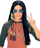 New Adult Costume Accessory Feeling Groovy Hippie Metal Peace Pendant 60s 70s Woodstock...