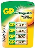 GP Akku (AA, Mignon, HR 06, NiMH, 1,2V, 1300 mAh)