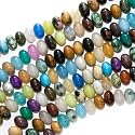 Gemstone Bead Lot Mix 8mm Rondelle Beads/15 Inch Strand