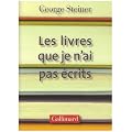 Les livres que je n'ai pas �crits