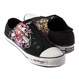 515pE21Z%2B5L. SL160  Ed Hardy Mens Lowrise 500 Lowrise Sneaker,Off White,11 M US