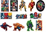 12 Large Marvel Heroes Stickers