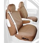 Covercraft Custom-Fit Front Bucket SeatSaver Seat Covers - Polycotton Fabric, Tan