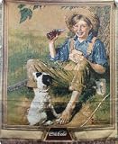 Cool Shade Coca-Cola Norman Rockwell 48x60 Throw