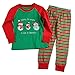 Girls Christmas pajama T shirt+long pants YSQA7051