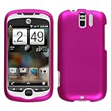 Titanium Solid Hot Pink Phone Protector Cover for HTC myTouch 3G Slide