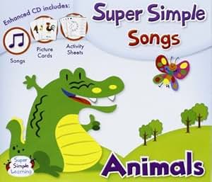 Super Simple Songs Animals by Super Simple Learning (2012) Audio CD