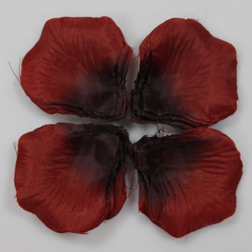 Wholesale Lot 5000 PCS Dark Red Silk Rose Petals Wedding Flower Decoration Wf-031