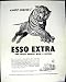 1953 ADVERTISEMENT ESSO EXTRA TIGER PETROL ENGINE