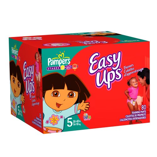 Pampers Easy Ups Diapers for Girls 80-pk. - 5