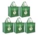 Reusable Grocery Tote Bags 5 Pack 