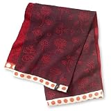 SMARTWOOL WALL PAPER SCARF - - BURGUNDY HEATHER