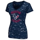 Houston Texans Women's Pride Playing II Navy Short Sleeve Top Houston Texans Women's Pride Playing II Navy Short Sleeve Top