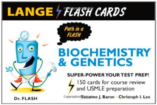 Lange Biochemistry and Genetics Flash Cards (LANGE FlashCards)