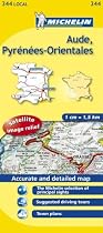 Aude, Pyrenees-Orientales (Michelin Local Maps)