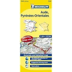 Aude, Pyrenees-Orientales (Michelin Local Maps)