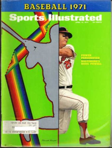 Sports Illustrated Magazine April 12, 1971 (Baseball Issue Boog Powell Baltimore Orioles)