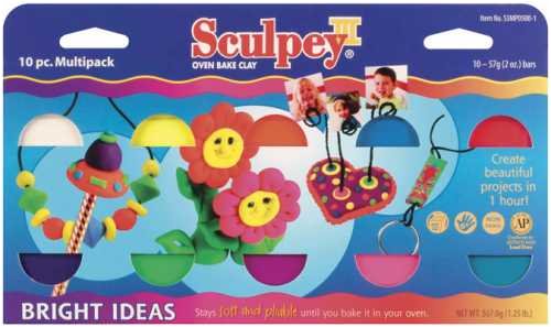 Childrens Toyshop  Toys : Sculpey III Multipack - Bright Ideas