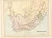 Antique Map C1890 SOUTHERN AFRICA