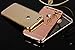 iPhone 6 Plus Golden Mirror Case, Umiko(TM) Luxury Anti-scratch Ultra thin Mirror Metal Aluminum Frame Case iPhone 6 Plus - Gold