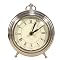 Metal Table Clock - Nickel