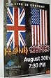 Def Leppard and Journey Concert Poster ... Rock of Ages, Vault,, Escape, Greatest Hits