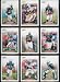 2006 Score Miami Dolphins Football Card Complete Set of 15 Cards including Daunte Culpepper plus rookie cards of Marcus Vick, Gerald Riggs, Derek Hagan, Devin Aromashodu, and Jason Allen