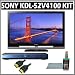 Sony Bravia V-Series KDL-52V4100 52in. 1080P LCD HDTV With Sony Blu-Ray Player and Accessory Kit