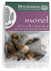 Mycological Dried Morel Mushrooms, .5-Ounce Packages (Pack of 2)