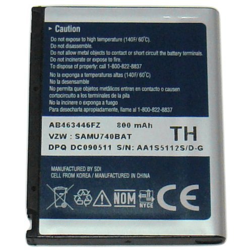 GENUINE OEM SAMSUNG AB463446FZ BATTERY FOR SCH U740