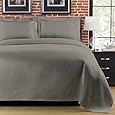 Lamont Home Diamante King Coverlet, Grey