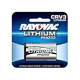 Rayovac  Lithium Digital Photo Battery CRV3 Size Carded 1 Pack, 3.0-volt