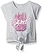 French Toast Girls' Tie Front Tee