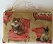 MADAME CAT Gobelin Kosmetiketui beige BELLY MODEN