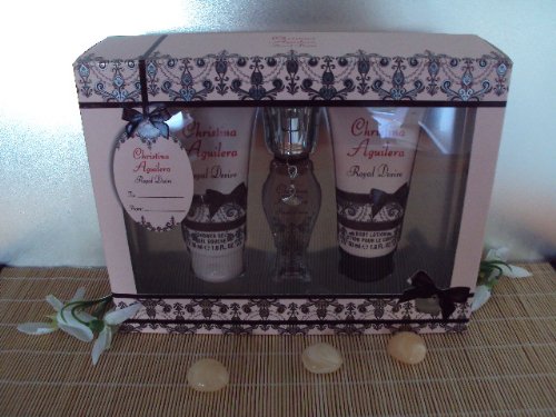 Christina Aguilera * Royal Desire * Geschenkset (Eau de Parfum + Duschgel + Bodylotion) Preisvergleich